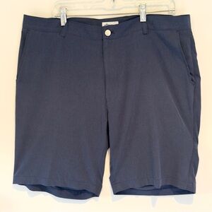 Peter Millar Crown Sport Performance Hybrid Shorts Mens 38x9 Navy Stretch …